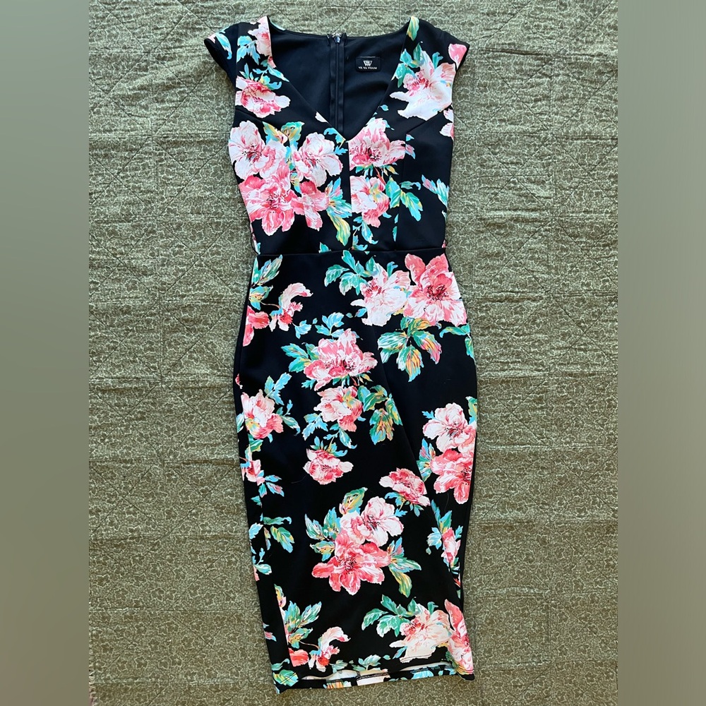 VaVaVoom Floral Dress